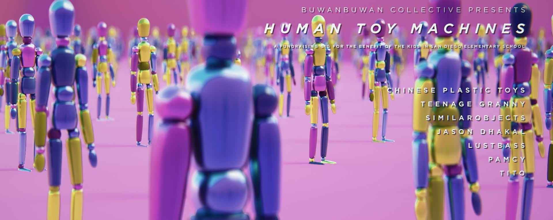 Human Toy Machines: A Fundraising Gig